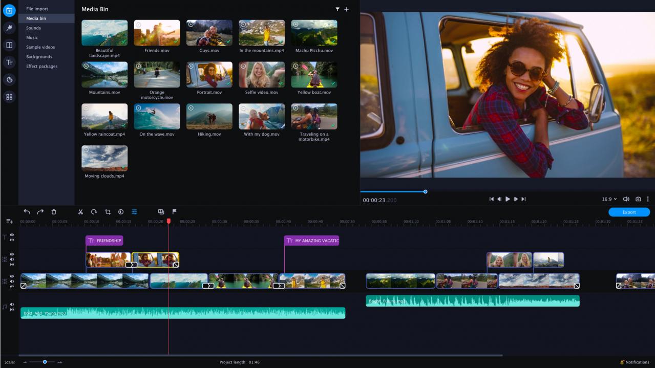 Movavi Video Editor Plus 2026 Key (Lifetime / 1 PC) screenshot 4