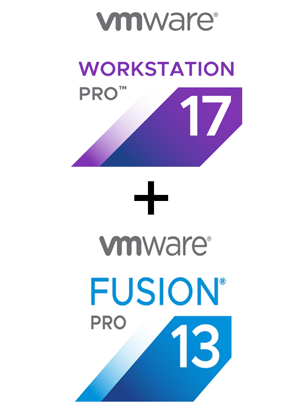 VMware Workstation 17/17.5 Pro (PC) + Fusion 13/13.5 Pro (Mac) BUNDLE – Lifetime Licenses